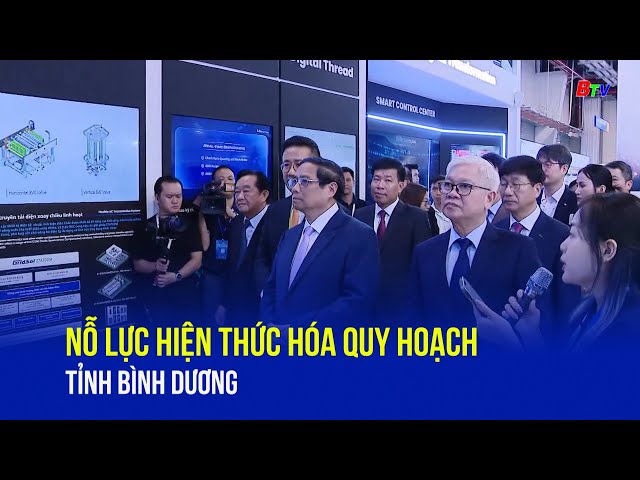 Nỗ lực hiện thức hóa quy hoạch tỉnh Bình Dương