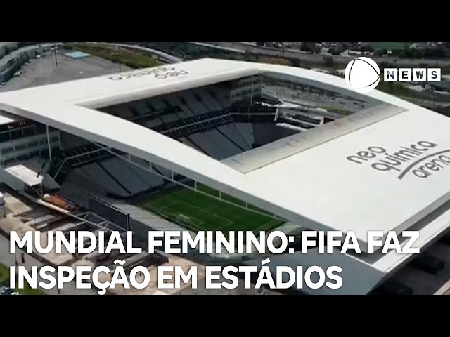 ⁣Fifa começa a inspecionar estádios indicados para a Copa do Mundo de 2027