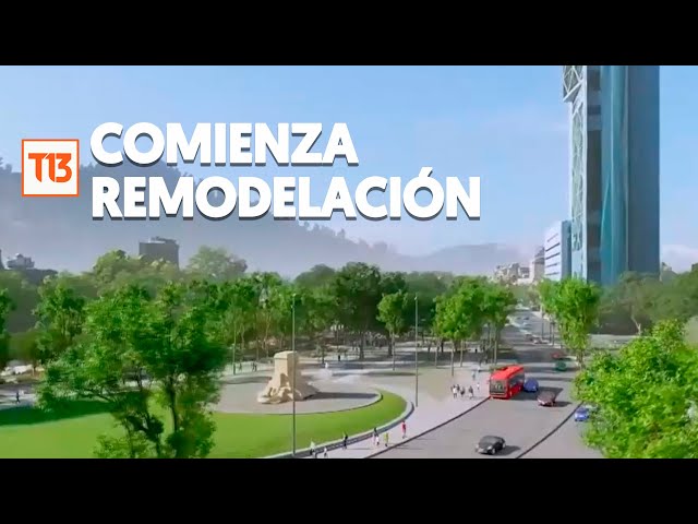 ⁣Comienza remodelación de Plaza Italia: Esto durará la remodelación y así lucirá