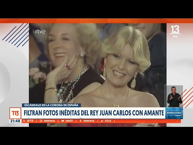 ⁣Escándalo en la Corona de España: Filtran inéditas fotos del Rey Juan Carlos con amante