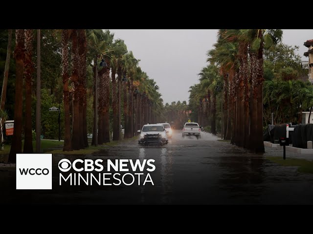 ⁣Former Minnesotan riding out Hurricane Helene in Florida