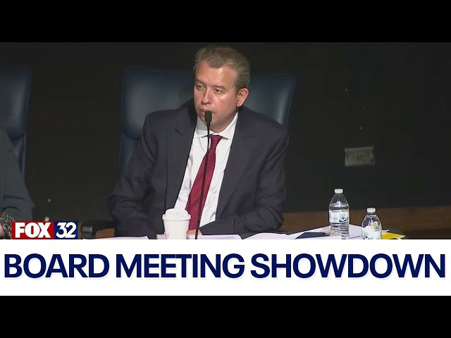 Board meeting showdown: Chicago Public Schools CEO can keep his job for now