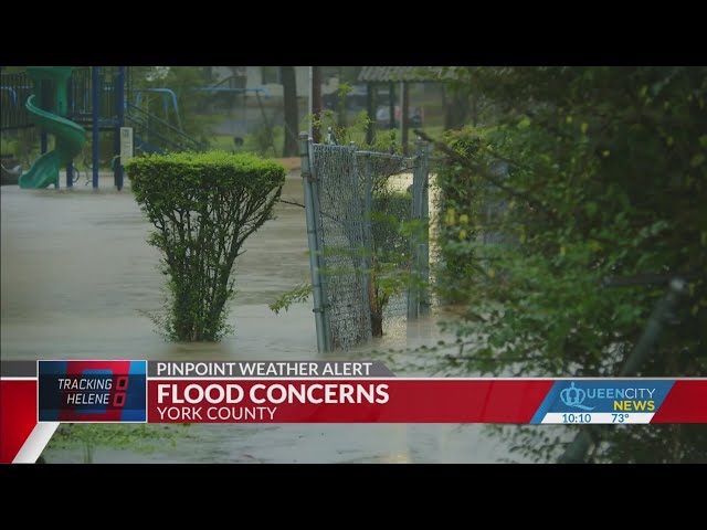 ⁣South Rock Hill neighborhood sees major flooding