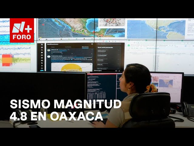 Esta noche se registra sismo magnitud preliminar 4.8 en Oaxaca - Hora21