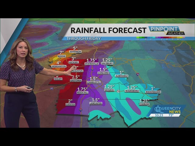 ⁣Thursday Night Weather Forecast for Helene