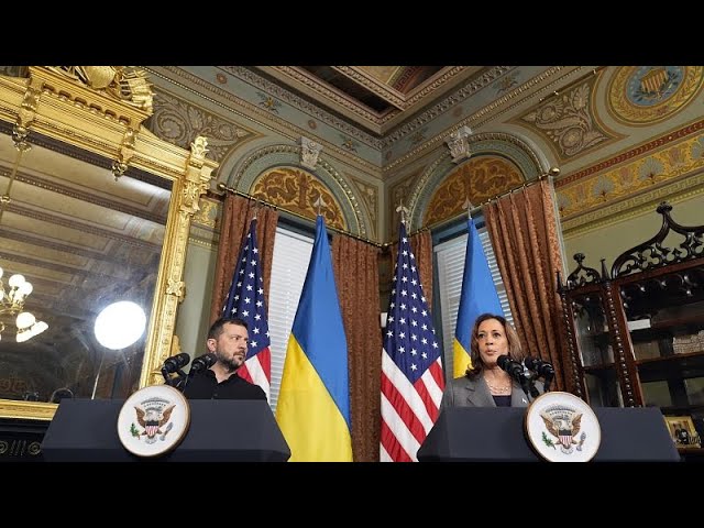 ⁣Harris rebuffs Trump's suggestion Ukraine should cede territory to achieve peace