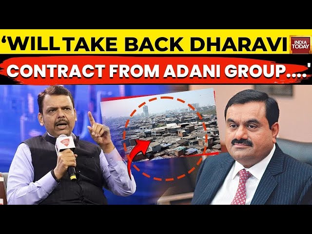 Devendra Fadnavis LIVE: Devendra Fadnavis' Big Remark On Adani & Dharavi Development Projec