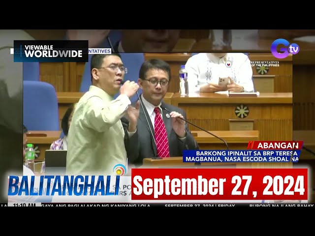 Balitanghali Express: September 27, 2024