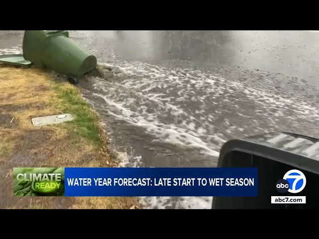 ⁣What's in store for California's new water year? Experts say 'extremes are getting mo