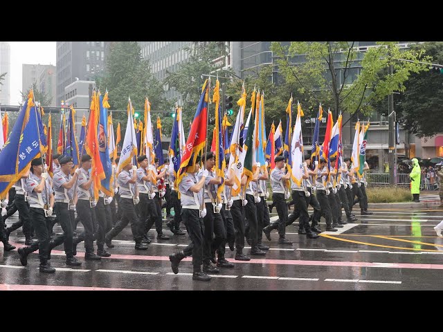 건군 76주년 국군의 날 '시가행진' 서울 도심 일대 교통통제 / 연합뉴스TV (YonhapnewsTV)