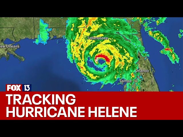 ⁣WATCH LIVE: FOX 13's Hurricane Helene coverage