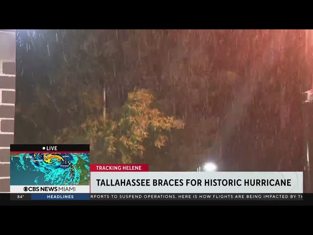 ⁣Tallahassee braces for Hurricane Helene