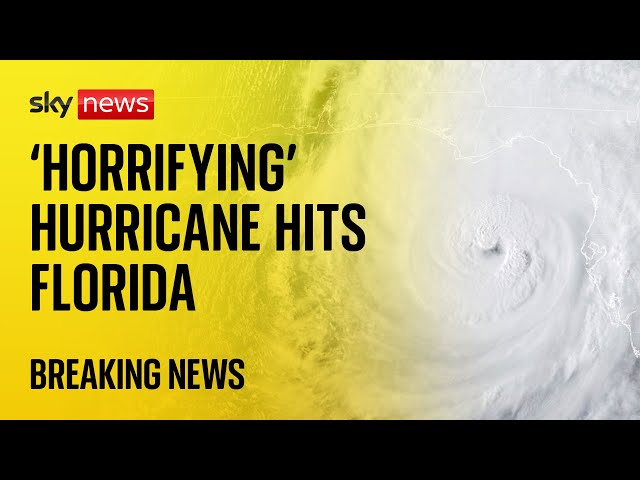 ⁣Hurricane Helene: Warning of 'total destruction' as 'horrifying' hurricane hits 