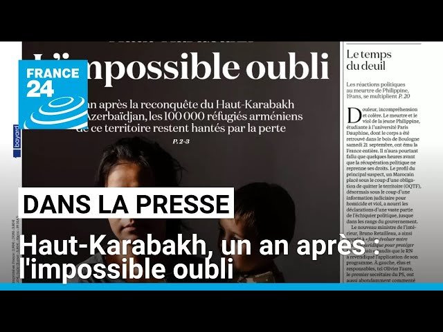 ⁣Réfugiés du Haut-Karabakh, l'impossible oubli • FRANCE 24