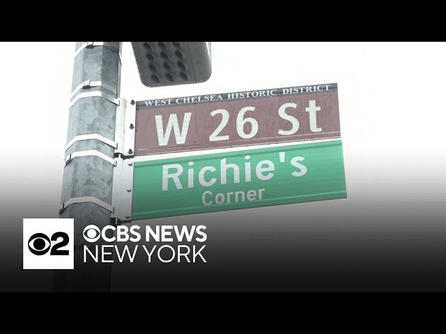 ⁣West 26th and 10th in Chelsea officially renamed after beloved crossing guard