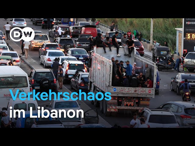 Krieg zwischen Israel und Hisbollah stürzt Libanon ins Chaos | DW Deutsch