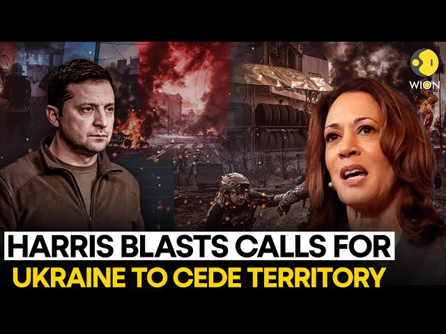 ⁣Russia-Ukraine War: Harris Slams Proposals For Ukraine To Cede Territory For Peace | WION Originals