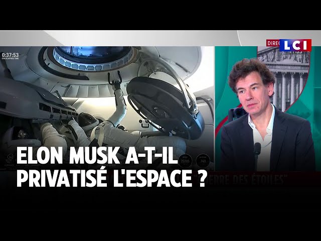 ⁣Elon Musk a-t-il privatisé l'espace ? Philippe Baptiste, président du CNES, invité de LCI