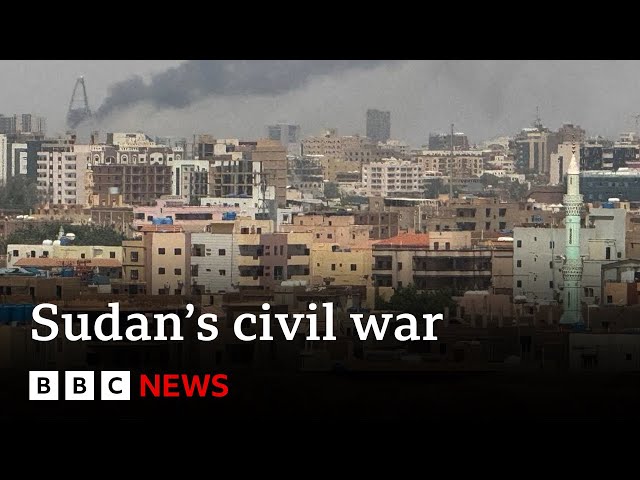 ⁣Testimony from frontline of Sudan's civil war | BBC News