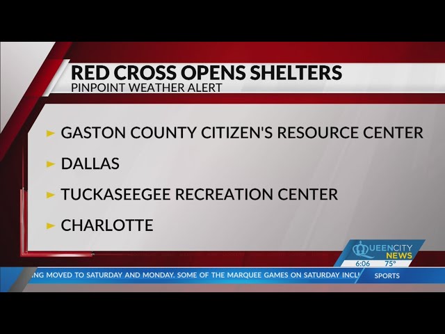 ⁣Emergency shelters open, schools adjust schedules