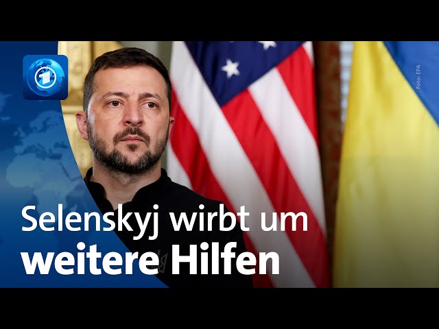 ⁣Krieg gegen die Ukraine: Präsident Selenskyj stellt „Siegesplan“ vor