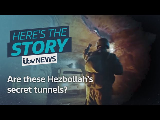 ⁣Are these Hezbollah's secret tunnels? | ITV News