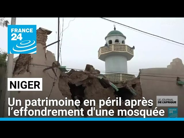 ⁣Niger : un patrimoine en péril après l’effondrement de la mosquée historique de Zinder