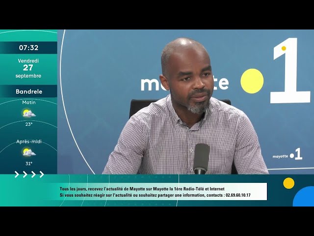 ⁣Zakweli : Mawahiboudine Matroukou, président du cluster aéronautique de Mayotte