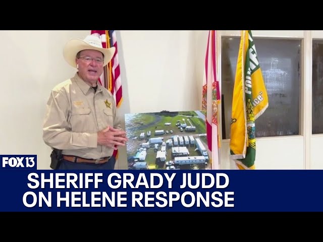 Sheriff Grady Judd on deployment of Hurricane Helene response team