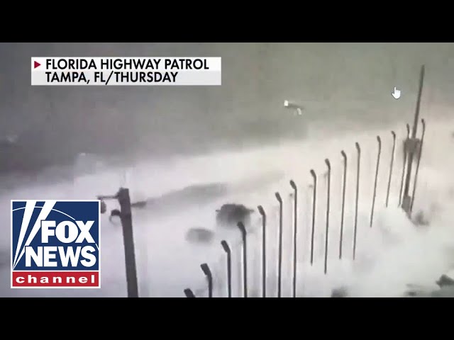 ⁣Florida facing life-threatening storm surge from Hurricane Helene