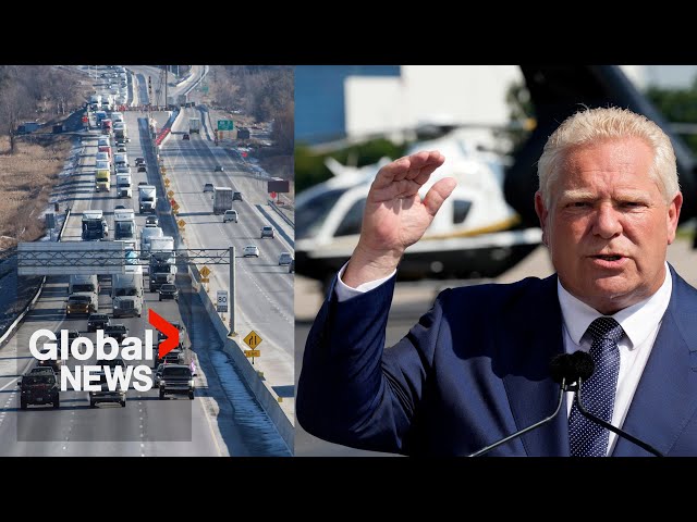 ⁣Cost of Doug Ford’s Hwy. 401 tunnel dream would be "astronomical," experts say