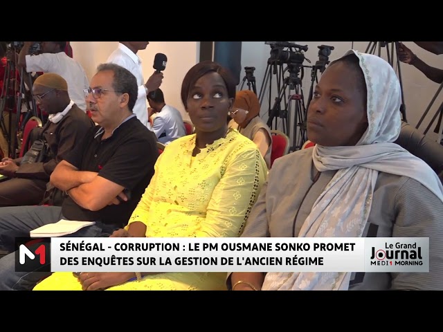 ⁣Sénégal-corruption : le PM Ousmane Sonko promet des enquêtes sur la gestion de l´ancien régime