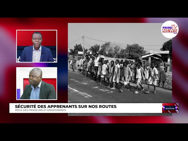 Sécurité des apprenants sur nos routes...Josué WOWO SUR LE DÉCRYPTAGE DU 27 SEPTEMBRE 2024