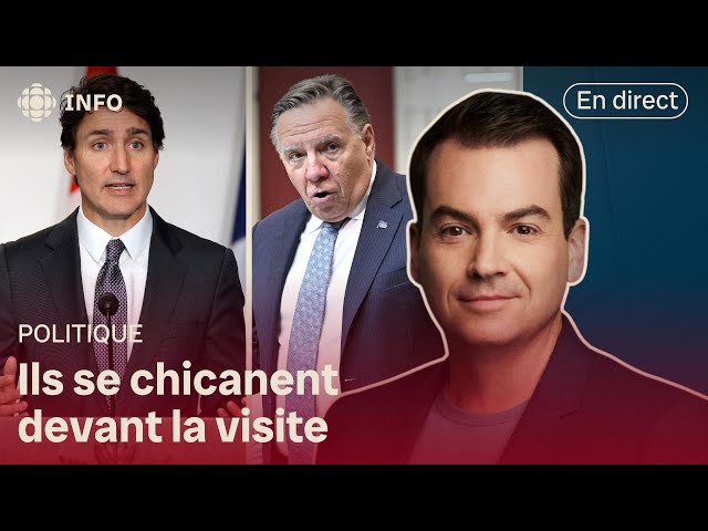 ⁣Ça va mal dans la relation Québec-Ottawa : regardez en direct l’émission L’agenda