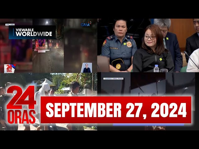 ⁣24 Oras Express: September 27, 2024 [HD]