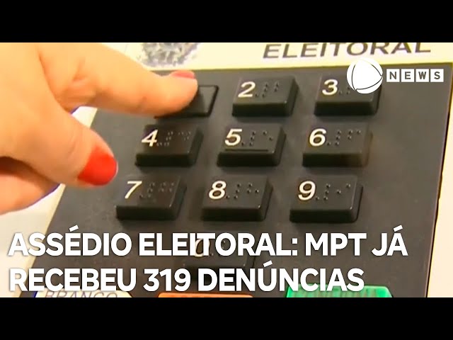 ⁣Assédio eleitoral: Ministério Público do Trabalho já recebeu 319 denúncias