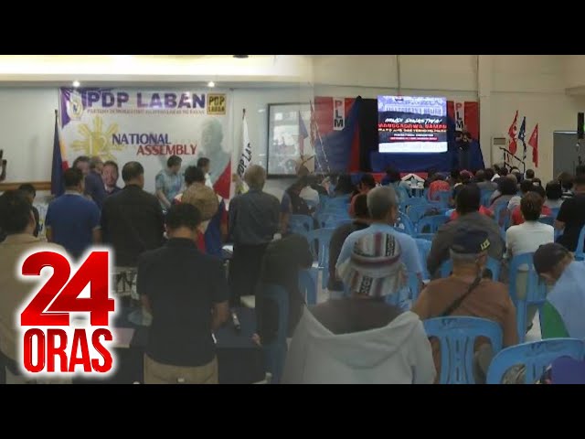 ⁣PDP-Laban, pinayagan ang kanilang mga miyembro na tumakbo sa ilalim ng ibang partido | 24 Oras