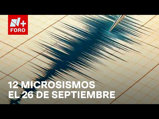 ⁣Vecinos cuentan cómo vivieron los 12 microsismos en CDMX - Las Noticias