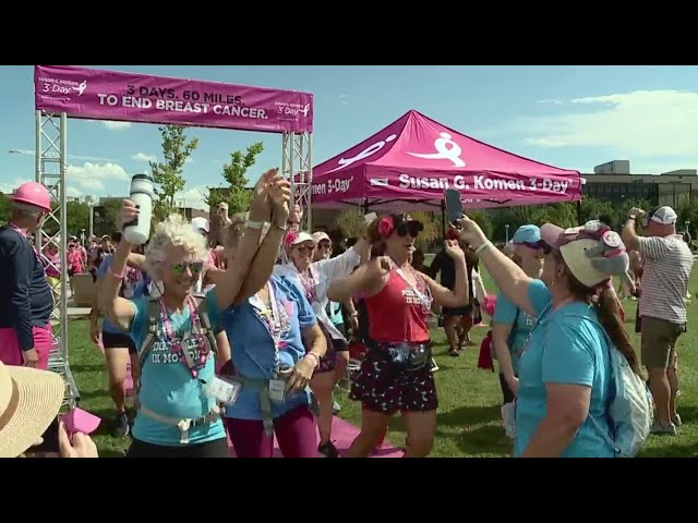 Susan G. Komen 3-day walk kicks off