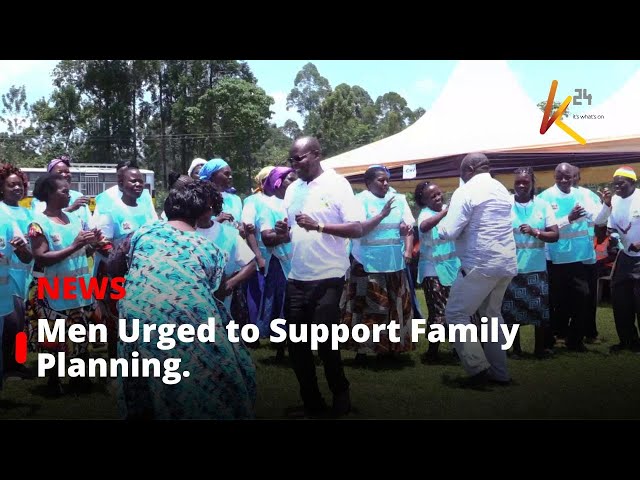 ⁣Men in Kakamega County Urged to Support Family Planning.