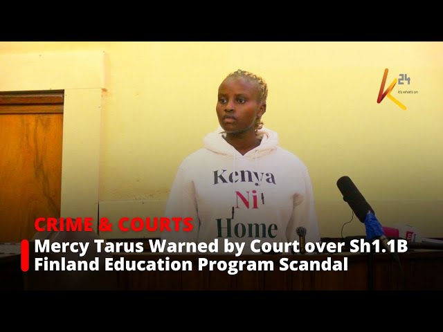 ⁣Mercy Tarus Warned by Court over Sh1.1B Finland Education Program Scandal