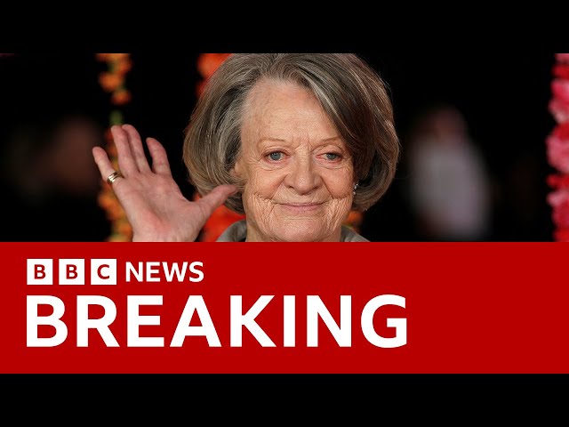 ⁣Dame Maggie Smith dies aged 89 | BBC News