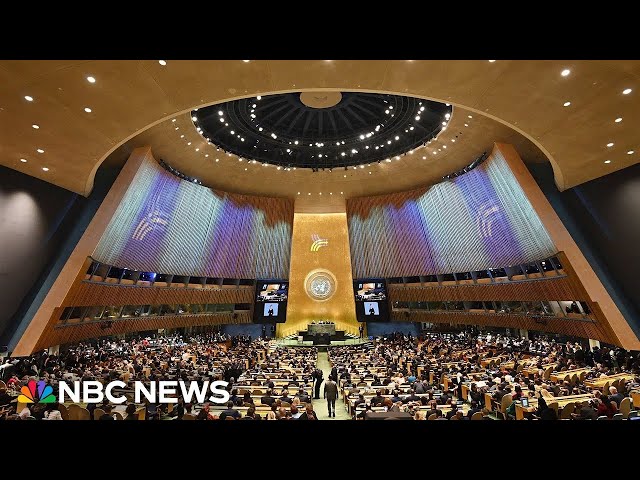 ⁣LIVE: 2024 United Nations General Assembly | NBC News