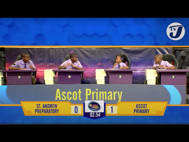 ⁣St. Andrew Preparatory vs Ascot Primary | TVJ Jnr. Schools' Challenge Quiz 2024