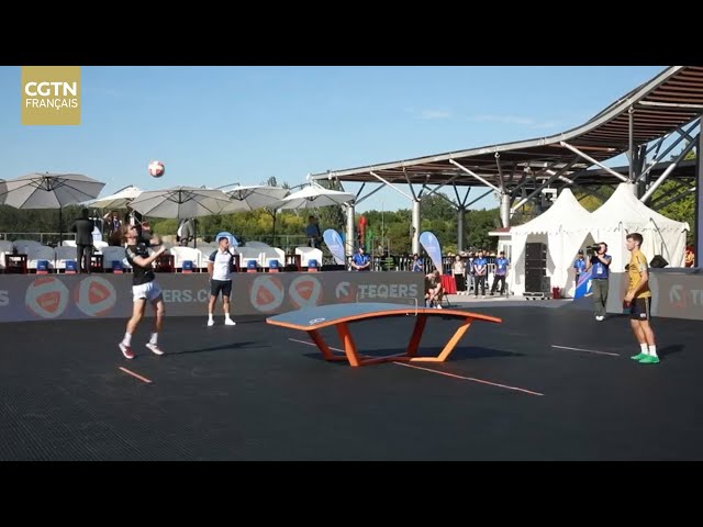 ⁣NOUVEAU SPORT : Série mondiale de teqball à Beijing