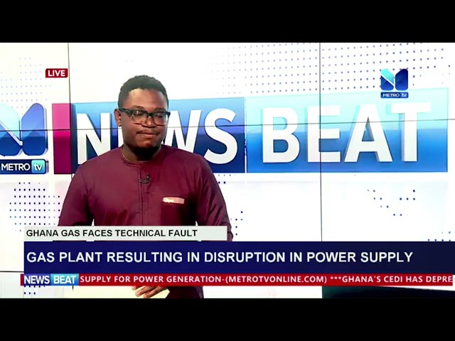 ⁣Gas plant resulting in disruption in power supply