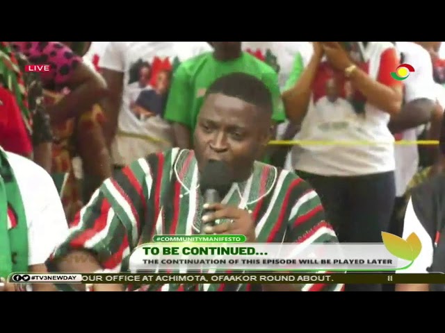 ⁣Community manifesto on TV3: Livestream | 27-09-24