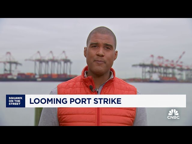 ⁣Looming U.S. port strike could shake economy ahead of peak holiday shopping season