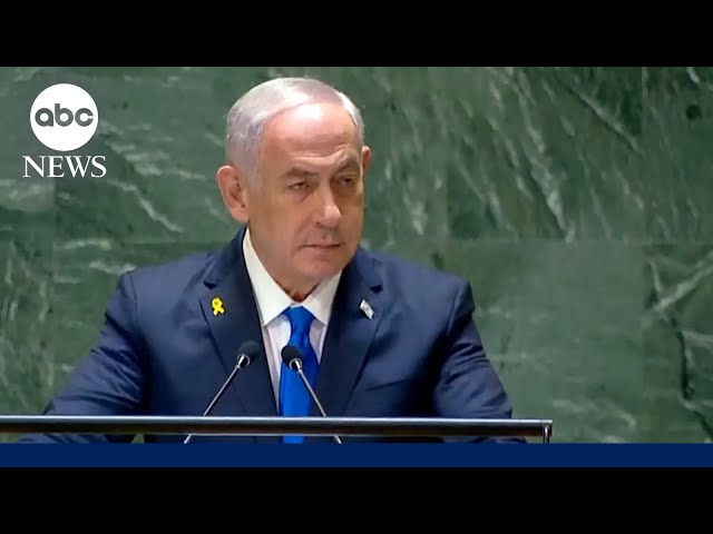 ⁣LIVE: Israeli PM Benjamin Netanyahu delivers speech to world leaders at UN General Assembly