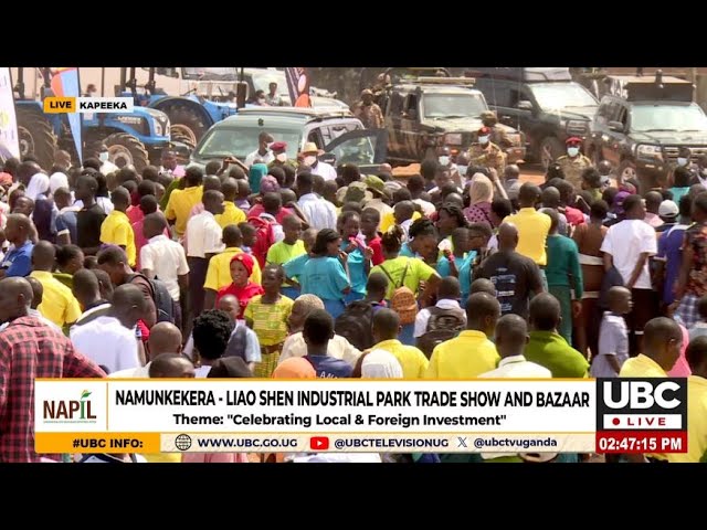 ⁣LIVE: MUSEVENI GRACES THE NAMUNKEKERA-LIAO SHEN INDUSTRIAL TRADE SHOW | SEPTEMBER 27, 2024